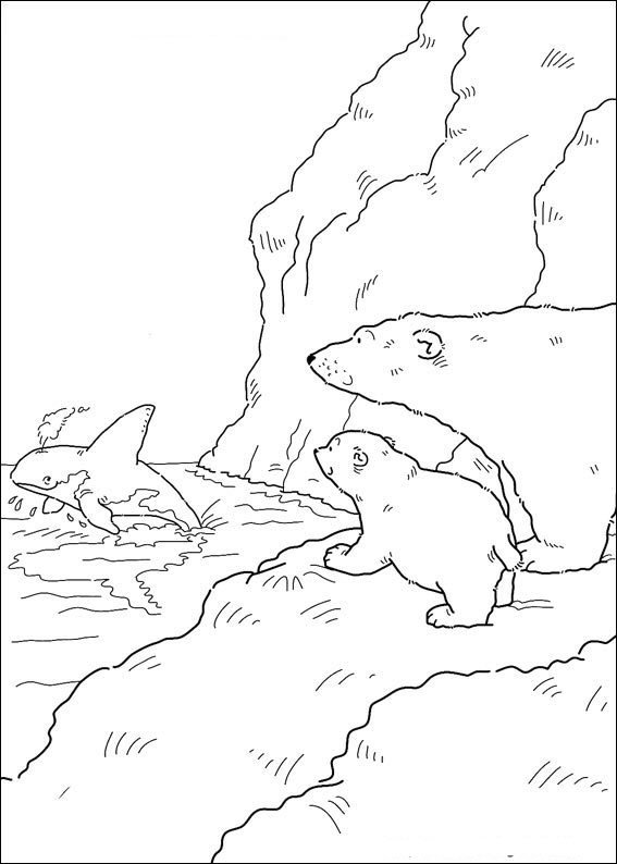Kids-n-fun.de | 21 Ausmalbilder von Lars der kleine Eisbär